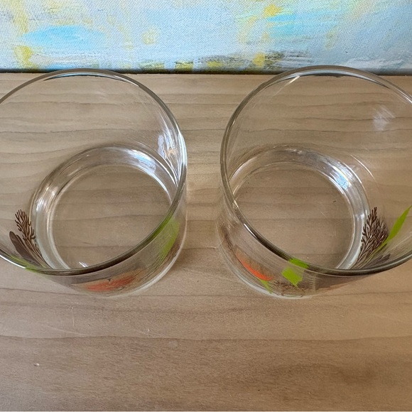 Courc Poppy Glass Tumblers - Set of 2 - Picture 4 of 4